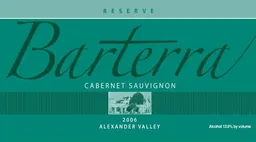 Barterra Winery Reserve Cabernet Sauvignon