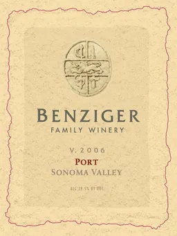 Benziger Family Winery Port