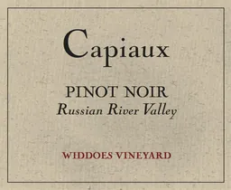 Widdoes Vineyard Pinot Noir
