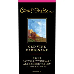 Carol Shelton Old Vine Carignane
