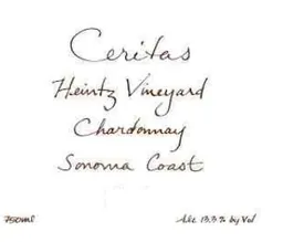 Ceritas Charles Heintz Vineyard Chardonnay
