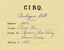 Bootleggers Hill Pinot Noir