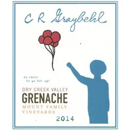 CR Graybehl Wine Company CR Graybehl Mounts Family Vineyards Grenache