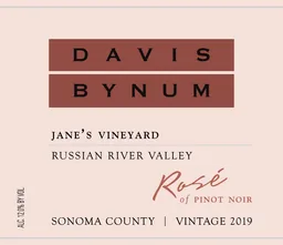Jane's Vineyard Rose of Pinot Noir