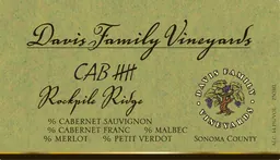 Davis Family Vineyards Cab 5