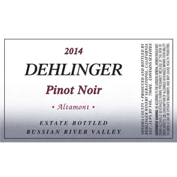 Altamont Pinot Noir
