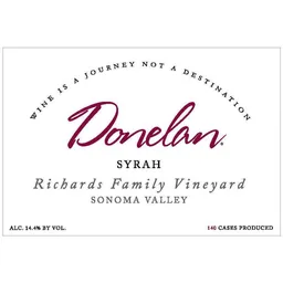 Donelan Richards Family Vineyard Syrah