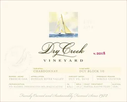 DCV Estate Block 10 Chardonnay