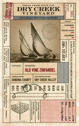 Dry Creek Vineyard Old Vine Zinfandel