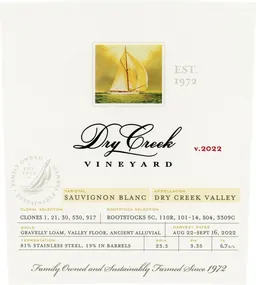 Dry Creek Vineyard Sauvignon Blanc