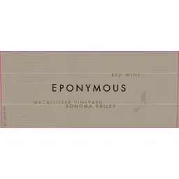 Eponymous Macallister Red Blend