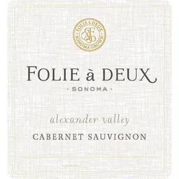 Folie a Deux Winery Alexander Valley Cabernet Sauvignon