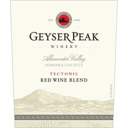 Geyser Peak Alexander Valley Tectonic Red Blend
