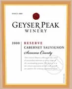 Reserve Cabernet Sauvignon