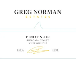 Sonoma Coast Pinot Noir