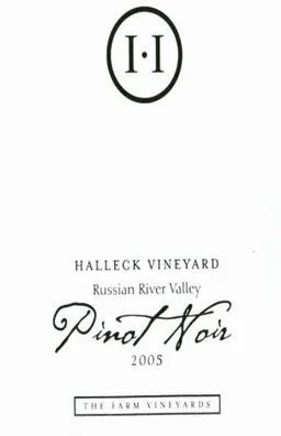 The Farm Vineyards Pinot Noir