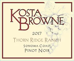 Thorn Ridge Vineyard Pinot Noir
