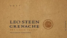 Leo Steen Provisor Vineyard Grenache