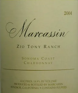 Zio Tony Ranch Chardonnay