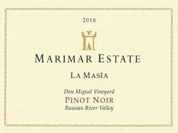 Don Miguel Vineyard La Masia Pinot Noir