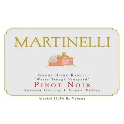 Bondi Home Ranch Pinot Noir