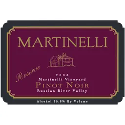 Reserve Pinot Noir