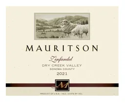 Mauritson Wines Mauritson Dry Creek Valley Zinfandel