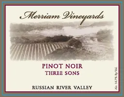 Three Sons Pinot Noir
