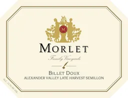 Billet Doux Late Harvest Semillon