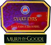 Snake Eyes Zinfandel