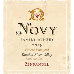 Novy Papera Vineyard Zinfandel