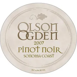 Sonoma Coast Pinot Noir