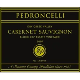 Block 007 Cabernet Sauvignon