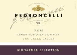 Pedroncelli Winery Rose