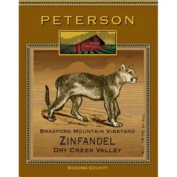 Peterson Winery Peterson Dry Creek Zinfandel