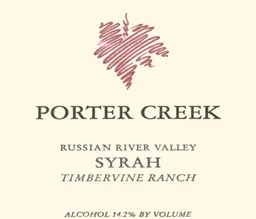 Timbervine Ranch Vineyard Syrah