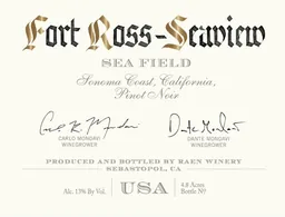 Sea Field Vineyard Pinot Noir
