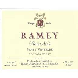 Platt Vineyard Pinot Noir