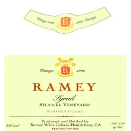 Shanel Vineyard Syrah