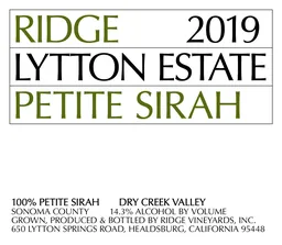 Lytton Estate Petite Sirah