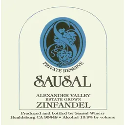 Private Reserve Zinfandel