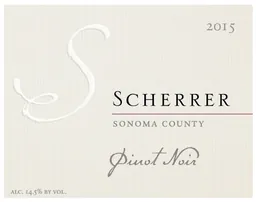 Sonoma County Pinot Noir