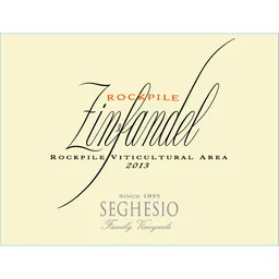Seghesio Family Vineyards Rockpile Zinfandel
