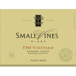 TBH Vineyard Pinot Noir