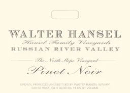 North Slope Pinot Noir