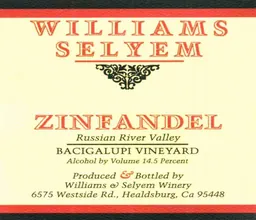 Bacigalupi Vineyard Zinfandel