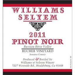Bucher Vineyard Pinot Noir