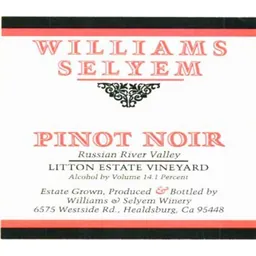 Litton Estate Vineyard Pinot Noir