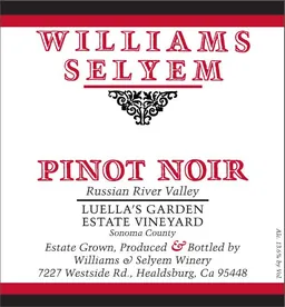Luella's Garden Estate Vineyard Pinot Noir