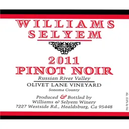 Olivet Lane Pinot Noir
